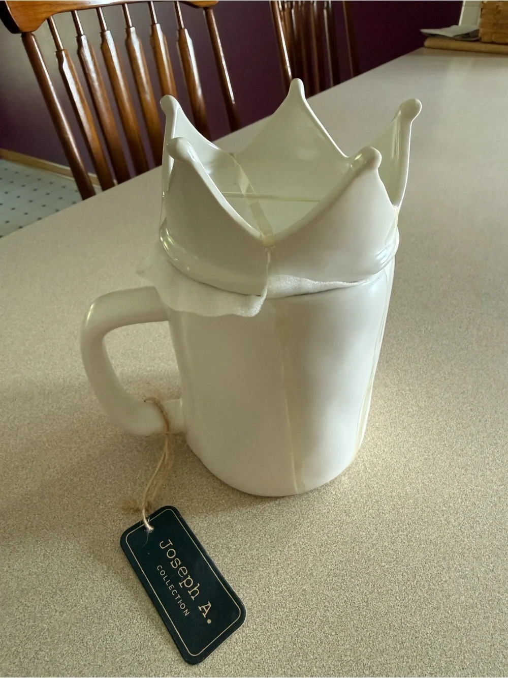 Joseph white ceramic
